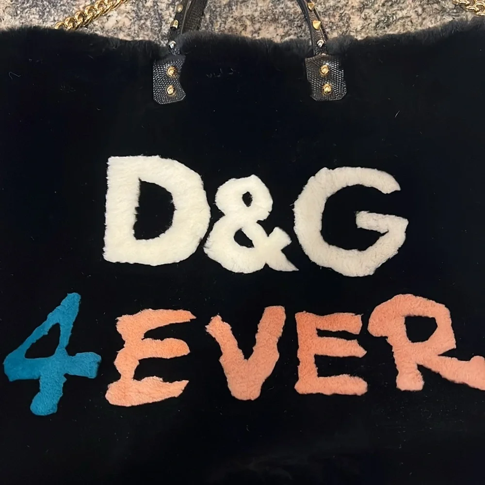 Dolce & Gabbana Beatrice Fur Tote - Picture 5 of 12